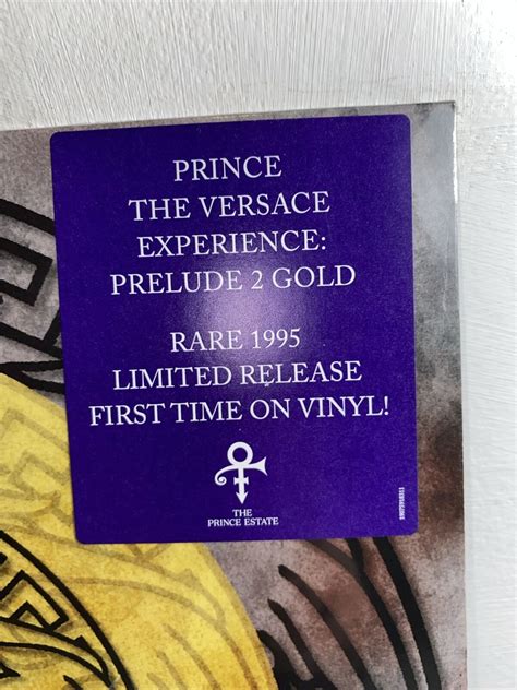 vinyl versace|Prince .